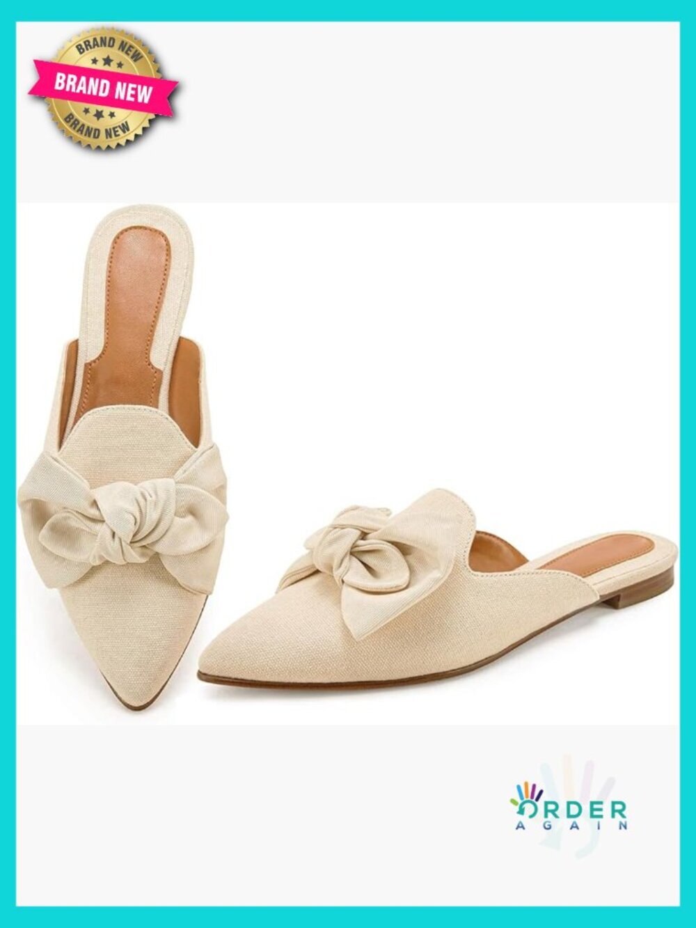 Pointed Toe Mules Slip On Loafers Comfortable Faux Suede Women's Shoes Classic